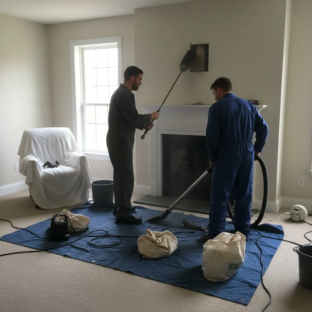 Chimney sweep in Brecksville, OH
